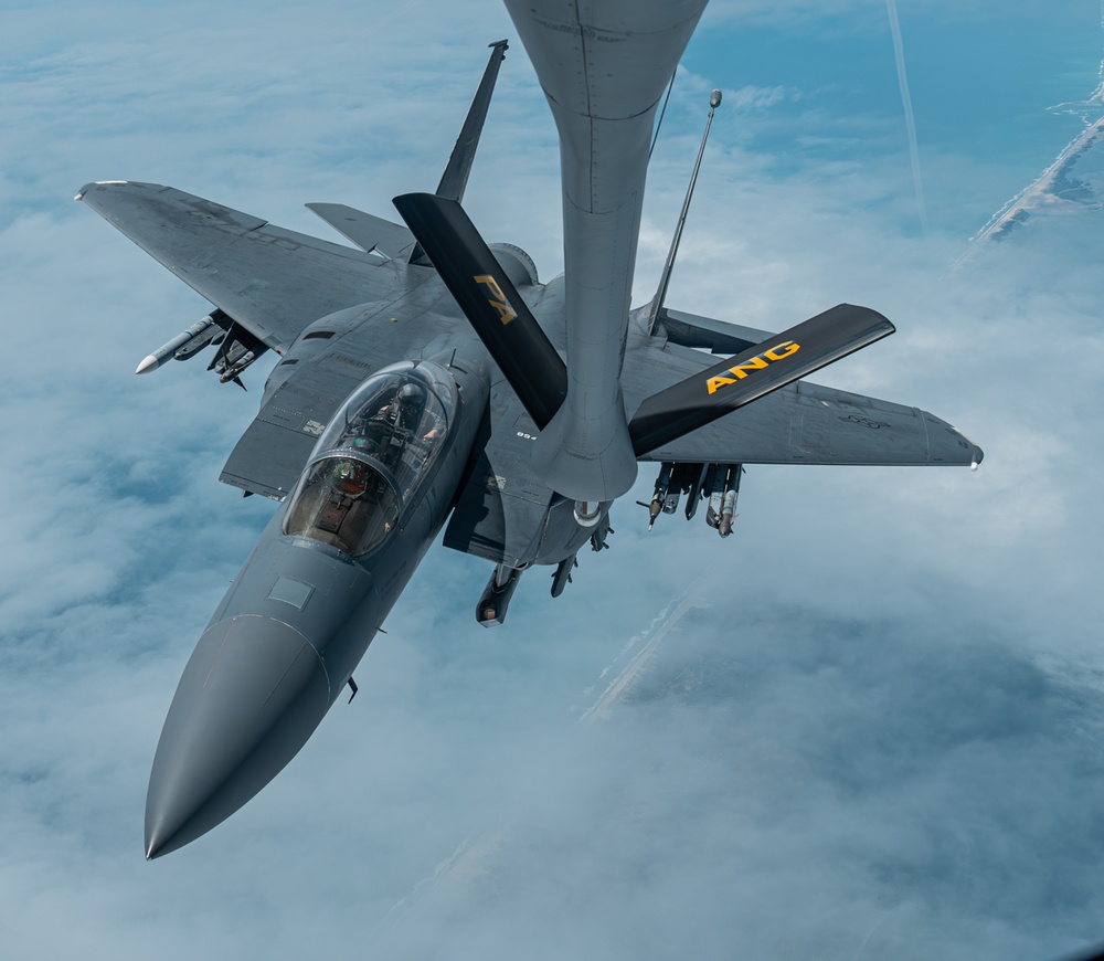 Refueling the Strike Eagle