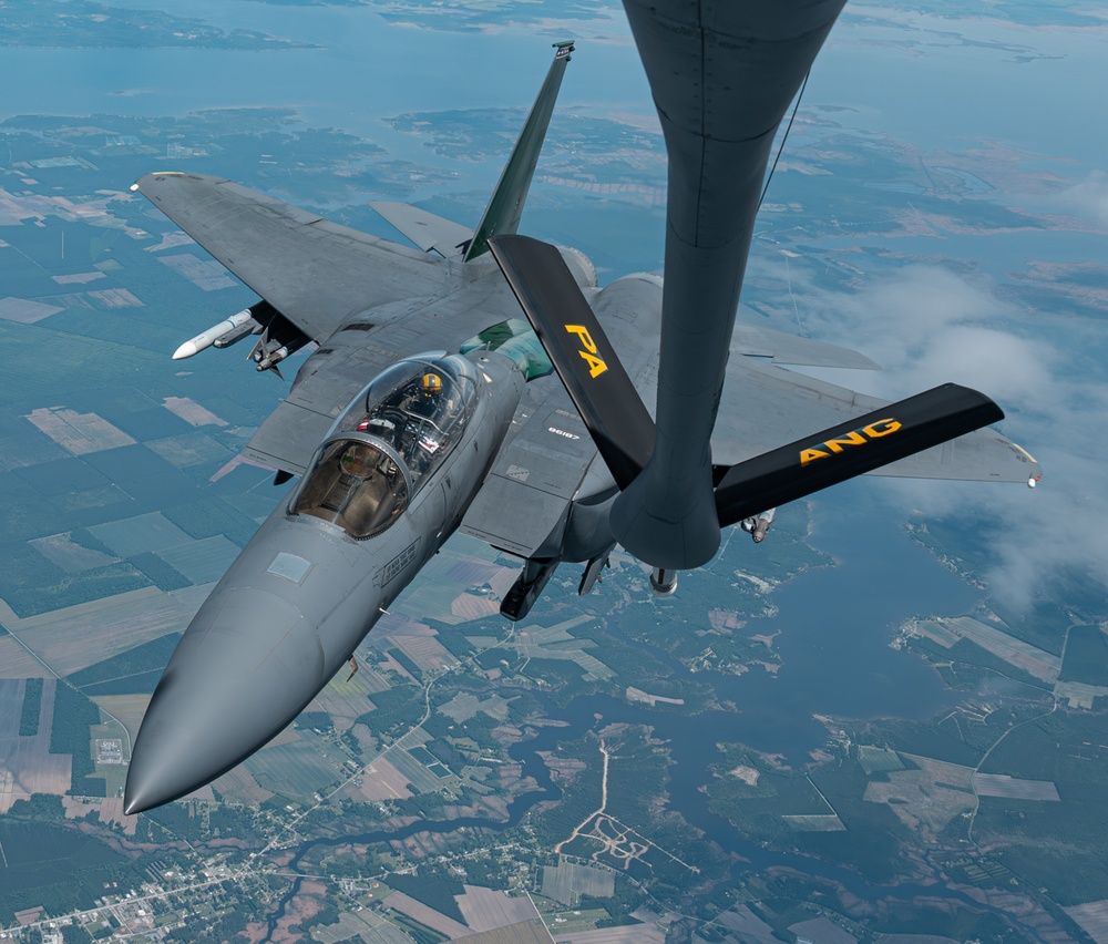 Refueling the Strike Eagle