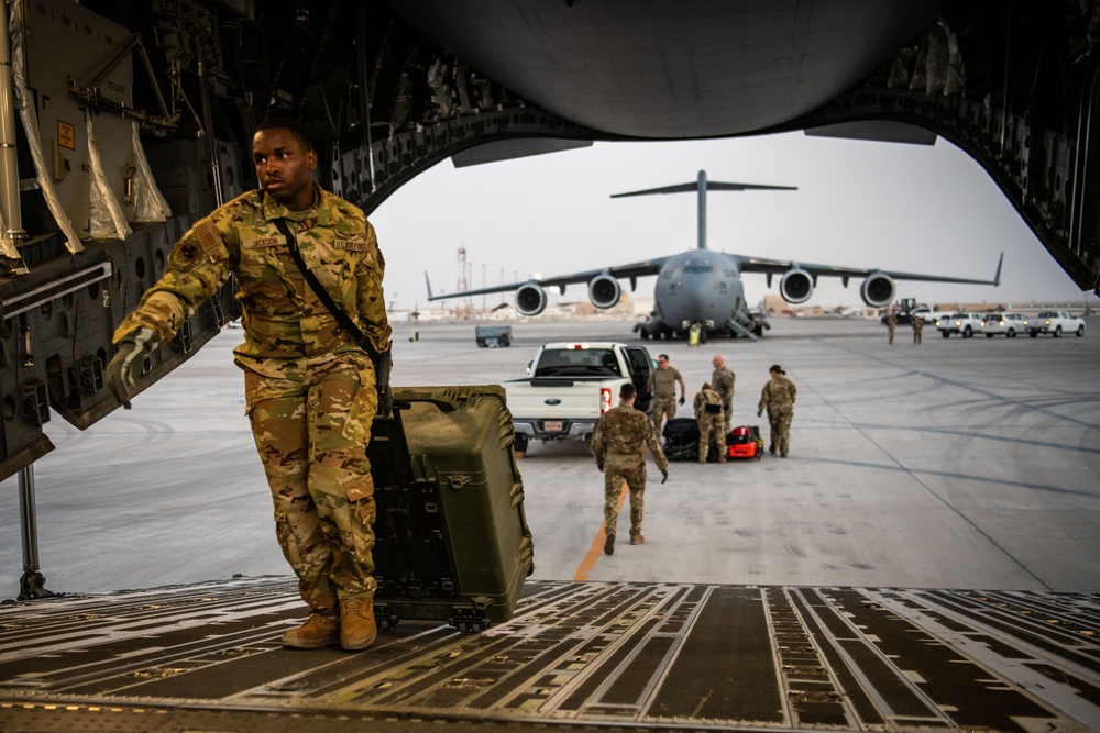379th EAES Exercises in Patient Transport