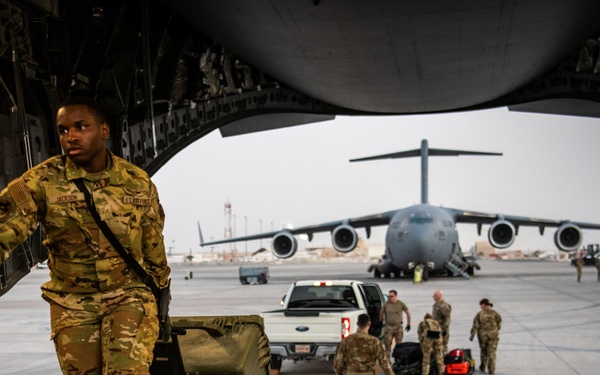 379th EAES Exercises in Patient Transport