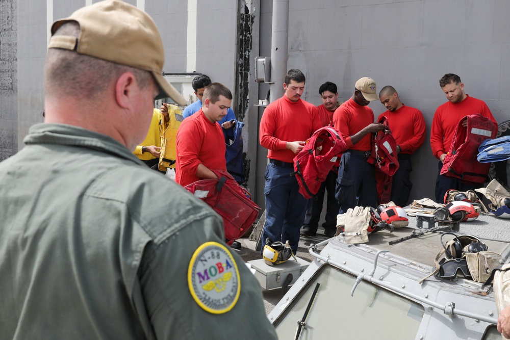 USS Princeton conducts operations in the U.S. Central Command area of responsibility as part of the Carl Vinson Carrier Strike Group