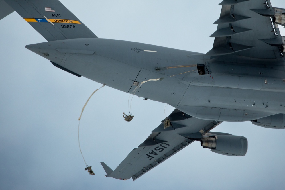 82nd Airborne Division's Panther Brigade conducts Joint Force Entry into Norway during Swift Response