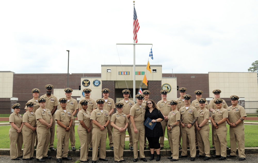 NIOC Pensacola Frocks Senior Chief Petty Officer