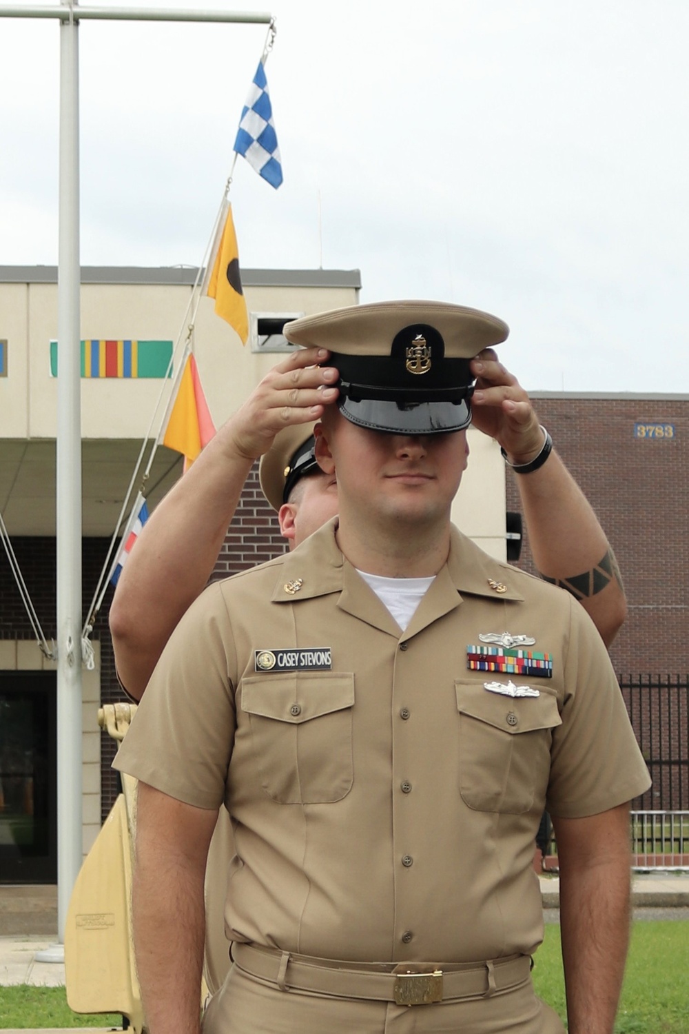 NIOC Pensacola Frocks Senior Chief Petty Officer