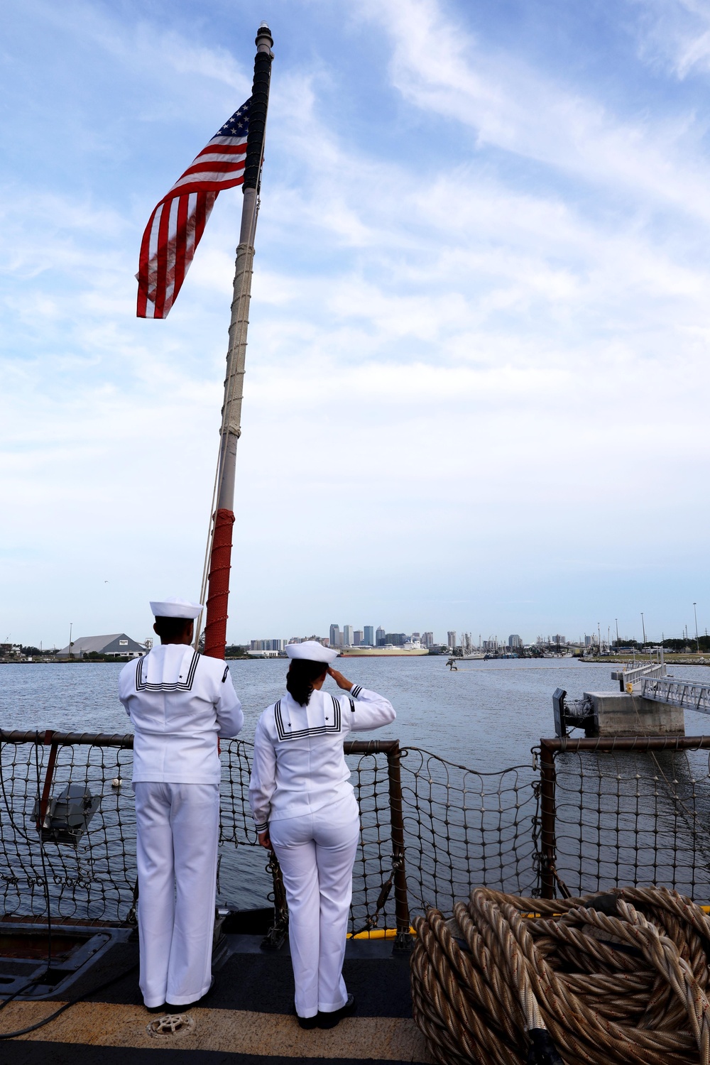 USS Gravely Conducts Southern Border Operations