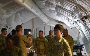 Respiratory Therapist Students Sharpen Skills in Joint Field Training Exercise