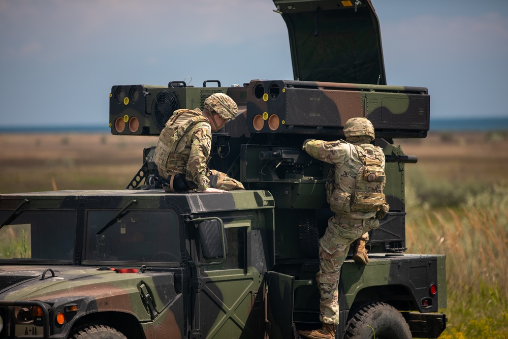 1-57 ADAR Conduct Live Fire Exercise