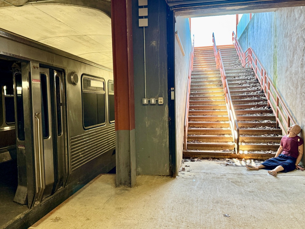 From Transit to Triage: Soldiers practicing urban decontamination operations
