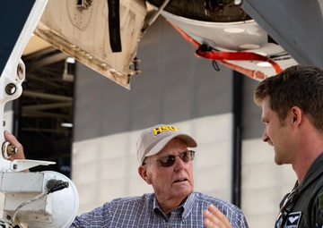 Lt. Col. William E. Dyess relatives tour base