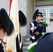 Norway's His Majesty the King's Band and Drill Team preform at Minnesota Capitol
