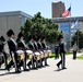 Norway's His Majesty the King's Band and Drill Team preform at Minnesota Capitol