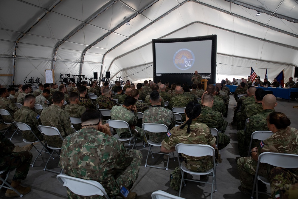 KFOR's U.S. contingent host a multinational NCO academy