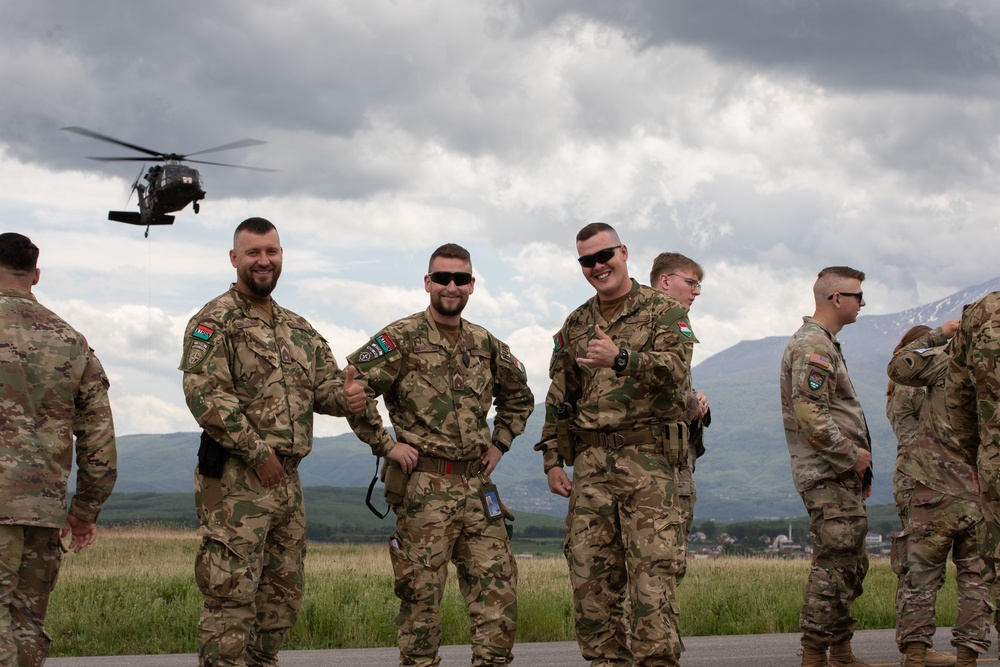 KFOR's U.S. contingent host a multinational NCO academy