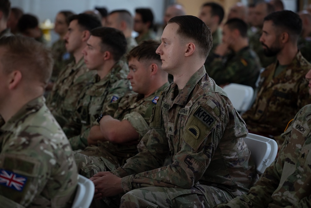 KFOR's U.S. contingent host a multinational NCO academy