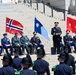 Norway's His Majesty the King's Band and Drill Team preform at Minnesota Capitol