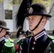 Norway's His Majesty the King's Band and Drill Team preform at Minnesota Capitol