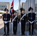 Norway's His Majesty the King's Band and Drill Team preform at Minnesota Capitol