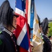 Norway's His Majesty the King's Band and Drill Team preform at Minnesota Capitol