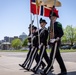 Norway's His Majesty the King's Band and Drill Team preform at Minnesota Capitol