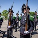 Norway's His Majesty the King's Band and Drill Team preform at Minnesota Capitol