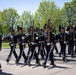 Norway's His Majesty the King's Band and Drill Team preform at Minnesota Capitol