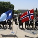 Norway's His Majesty the King's Band and Drill Team preform at Minnesota Capitol