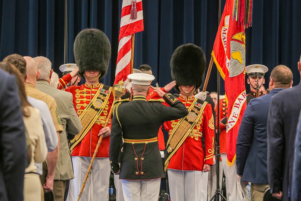 Marine Band Drum Major Relief and Appointment