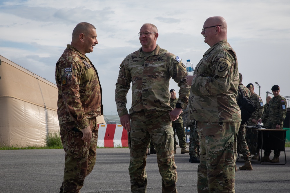 KFOR's U.S. contingent host a multinational NCO academy