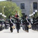 Norway's His Majesty the King's Band and Drill Team preform at Minnesota Capitol