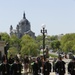 Norway's His Majesty the King's Band and Drill Team preform at Minnesota Capitol