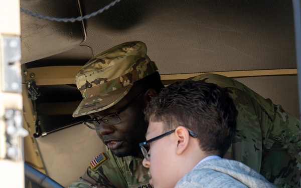 13th Armored Corps Sustainment Command Soldiers Support the Pfluger Student Leadership Conference