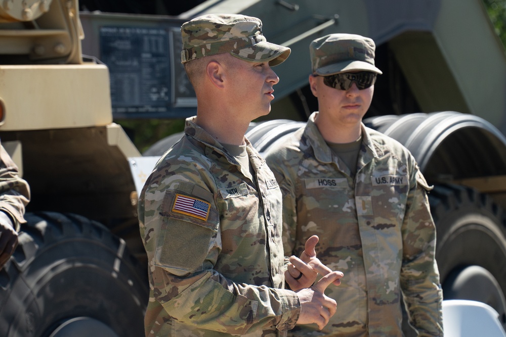 13th Armored Corps Sustainment Command Soldiers Support the Pfluger Student Leadership Conference