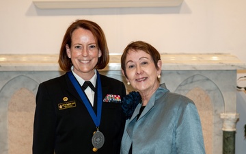 Navy Capt. Kim Shaughnessy-Granger Receives Villanova Distinguished Leadership in Nursing Practice Award