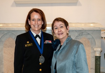 Navy Capt. Kim Shaughnessy-Granger Receives Villanova Distinguished Leadership in Nursing Practice Award