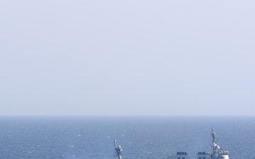 USS William P. Lawrence and Republic of Korea Sail During Maritime Counter Special Operations Exercise