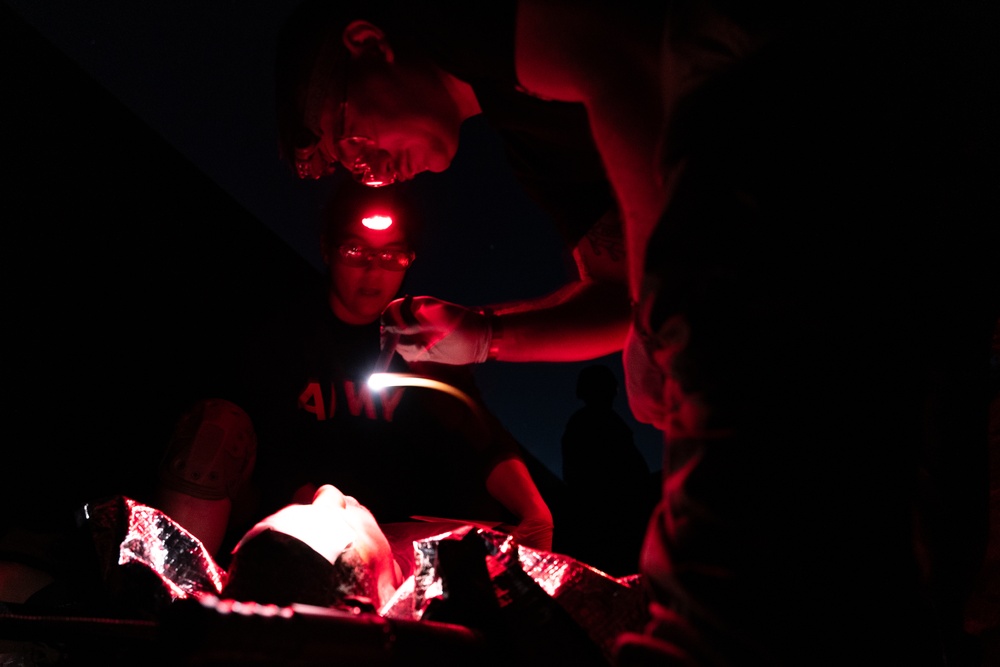 RTI Combat Medic Ambush and Mass Casualty Situational Training Exercise
