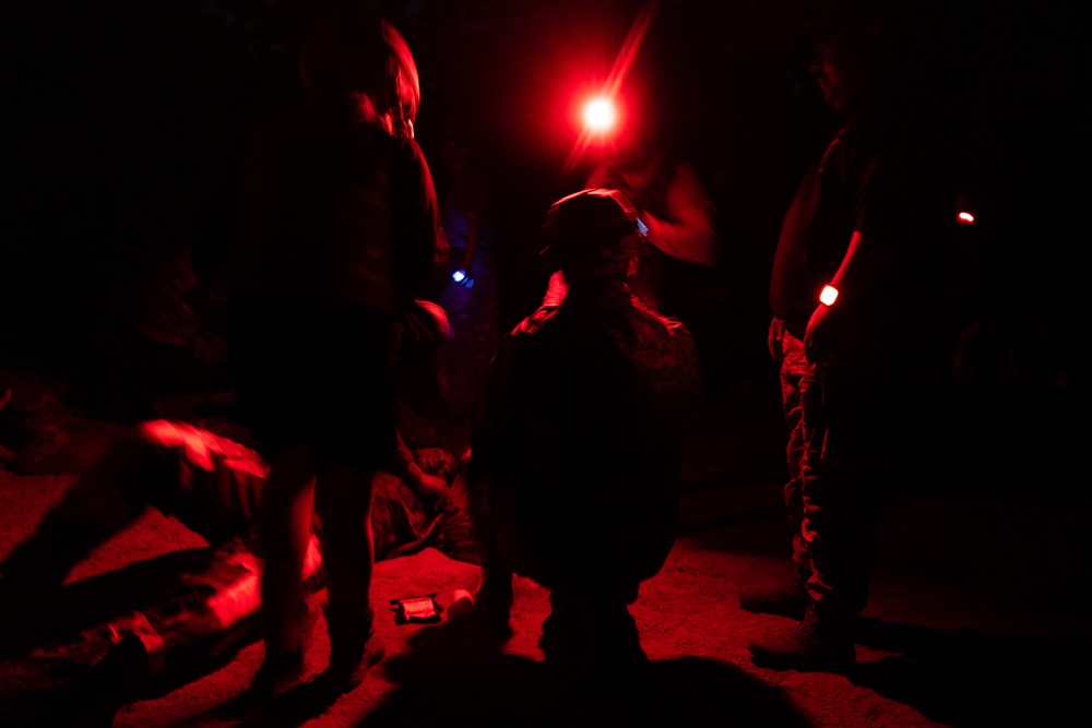 RTI Combat Medic Ambush and Mass Casualty Situational Training Exercise