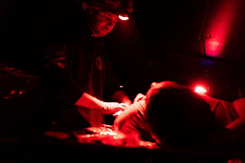 RTI Combat Medic Ambush and Mass Casualty Situational Training Exercise