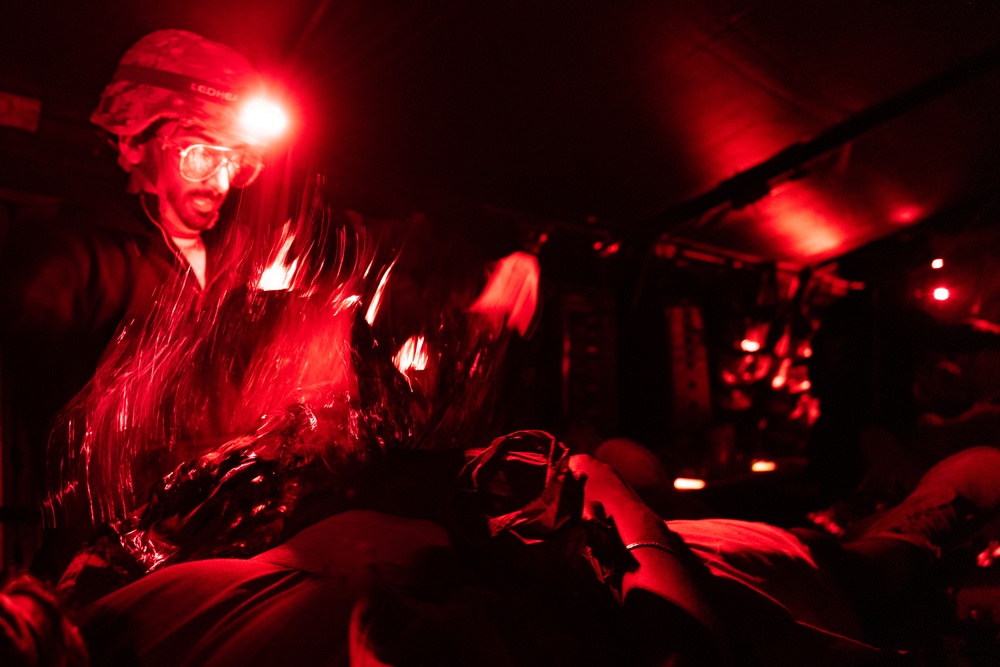 RTI Combat Medic Ambush and Mass Casualty Situational Training Exercise