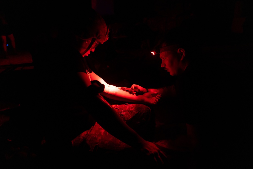 RTI Combat Medic Ambush and Mass Casualty Situational Training Exercise