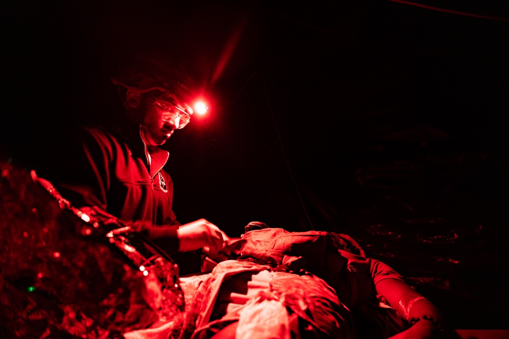 RTI Combat Medic Ambush and Mass Casualty Situational Training Exercise