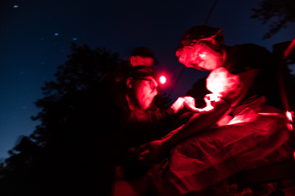 RTI Combat Medic Ambush and Mass Casualty Situational Training Exercise