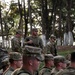 Multi-national infantrymen learn about jungle operations during CG25