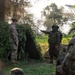 Multi-national infantrymen learn about jungle operations during CG25