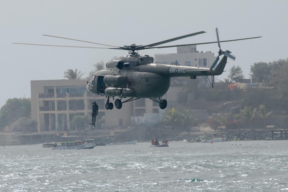 Senegal Exercise Demonstration Rehearsal