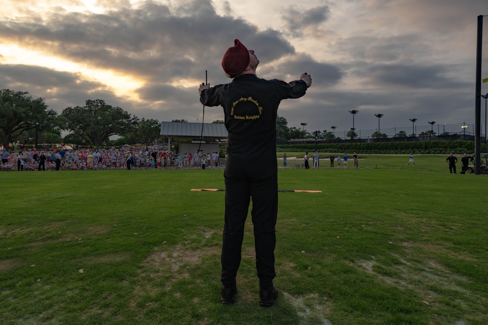 U.S. Army Jumps Into The 2024 San Antonio Fiesta Festival