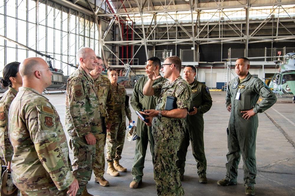 Air-to-Air Meeting at SENAN Aeronaval Headquarters