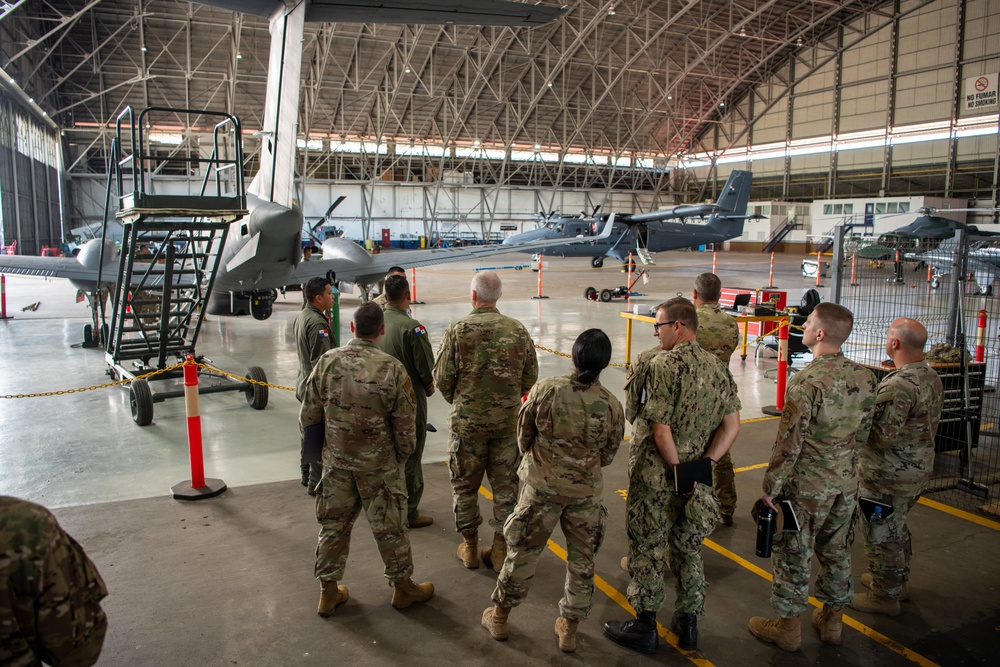Air-to-Air Meeting at SENAN Aeronaval Headquarters
