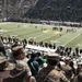 Marines support the University of Oregon Annual Spring Game
