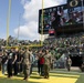 Marines support the University of Oregon Annual Spring Game